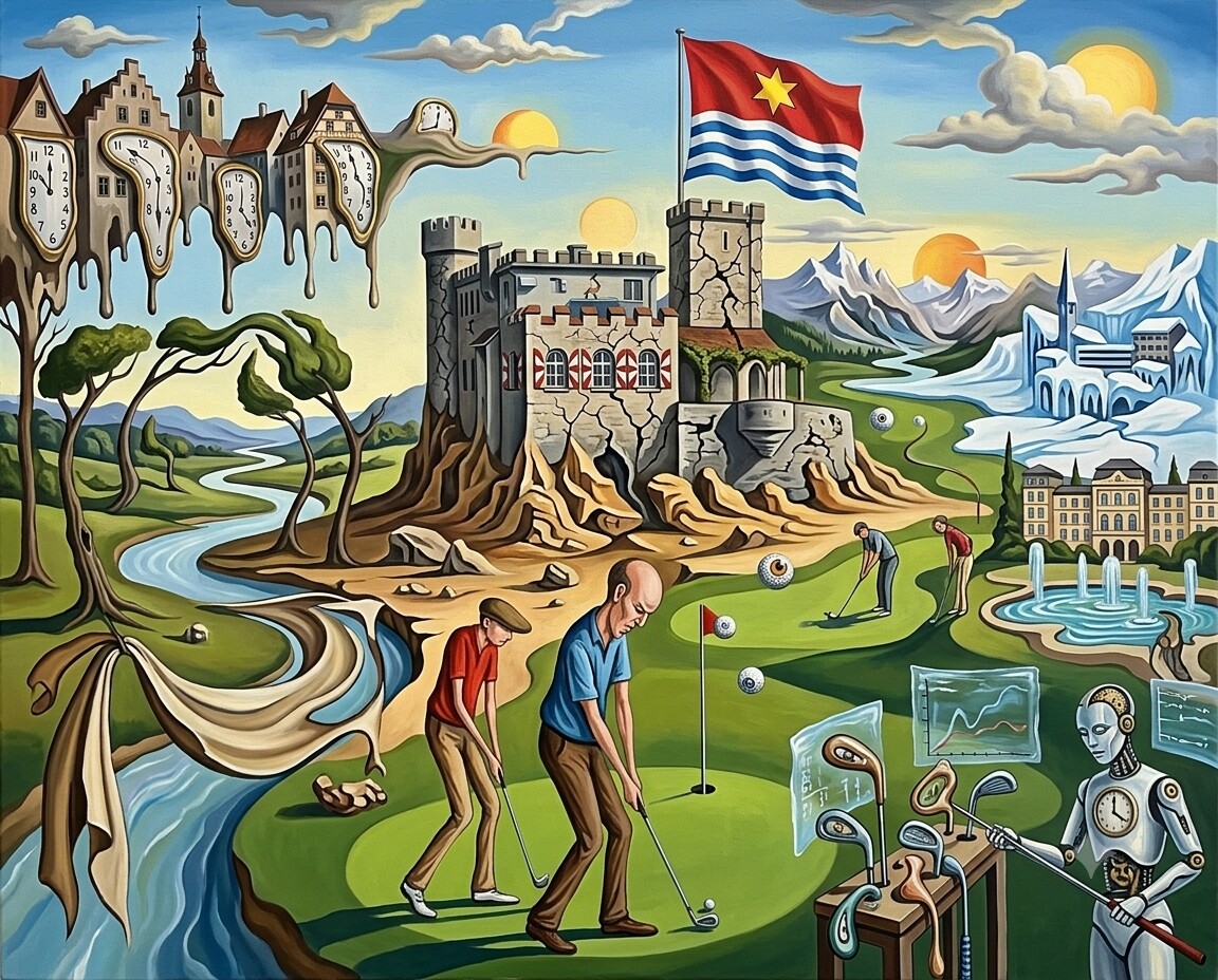 Schweiz 2022 – Wohnen im Stil von Dalí